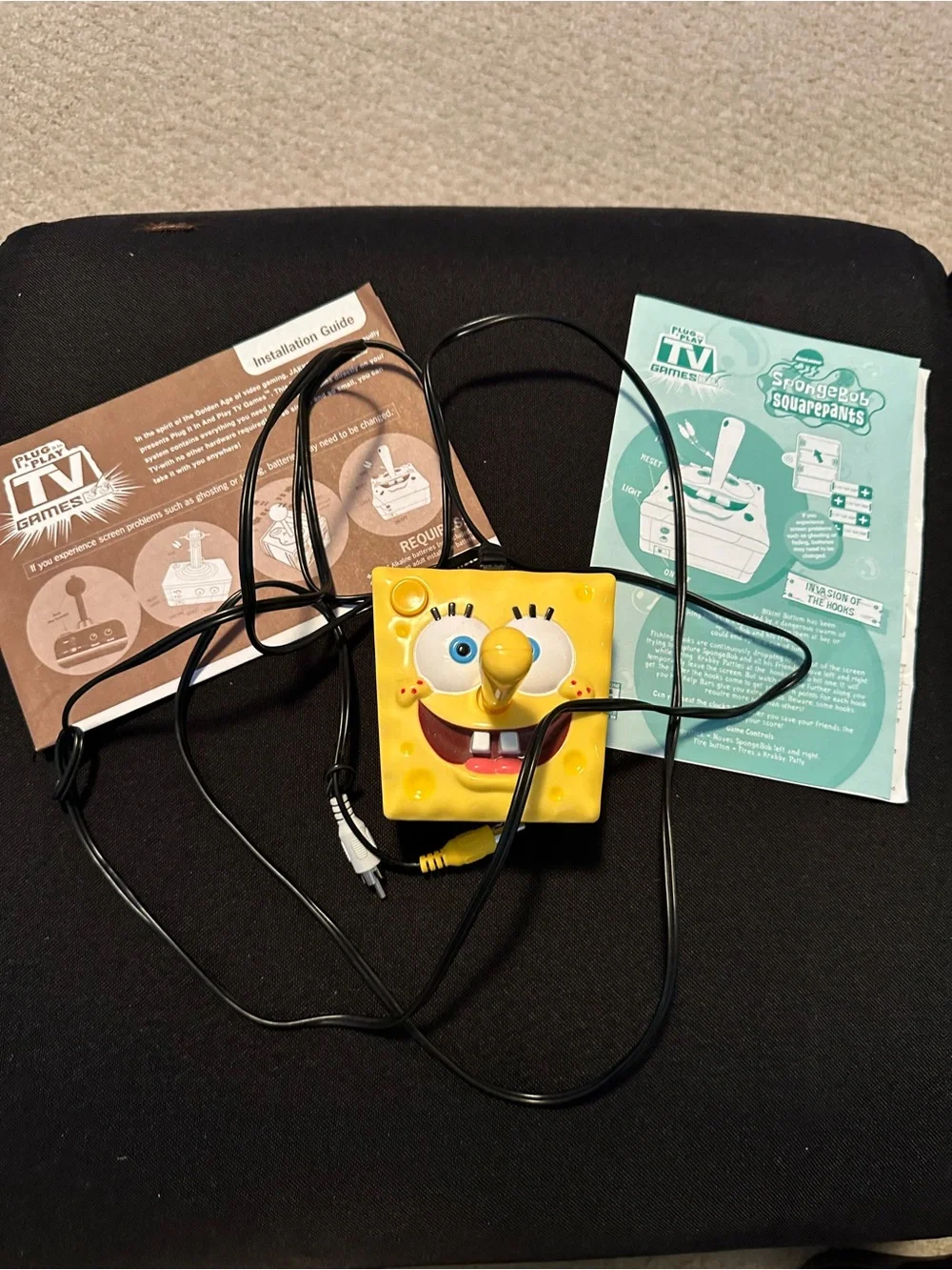 SpongeBob SquarePants TV Games Plug & Play Console - Yellow